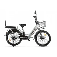 Электровелосипед GREEN CITY e-ALFA Fat Серый